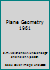 Plane Geometry 1961 B00C7WG03K Book Cover
