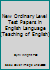 New Ordinary Level Test Papers in English Language (Tchg. of Eng. S) 0714205567 Book Cover