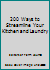 200 Ways to Streamline Your Kitchen and Laundry B000MKLW9G Book Cover