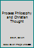 Process Philosophy and Christian Thought B000IP0MVE Book Cover