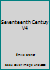 The History of Philosophy: The Seventeenth Century 0226072258 Book Cover
