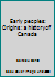 Early peoples: Origins : a history of Canada 0889024510 Book Cover