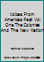 Voices From Americas Past Vol One The Colonies And The New Nation B000K6EOVA Book Cover