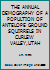 THE ANNUAL DEMOGRAPHY OF A POPULTION OF ANTELOPE GROUND SQUIRRELS IN CURLEW VALLEY,UTAH B0058UNTZK Book Cover
