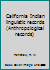 California Indian linguistic records B0007EN4KW Book Cover