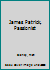 James Patrick, Passionist B00073794U Book Cover