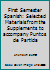First Semester Spanish: Selected Materials from the Supplements to accompany Puntos de Partida 007310809X Book Cover