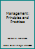Management: Principles and Practices 0023789905 Book Cover