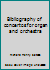 Bibliography of concertos for organ and orchestra B007HUXYFE Book Cover