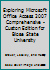Exploring Microsoft Office Access 2007 Comprehensive -Custon Edition for Biose State University 053603821X Book Cover