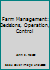 Farm Management: Decisions, Operation, Control 013305053X Book Cover