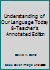 Understanding of Our Language Today 8-Teacher's Annotated Edition B00K7LEVGQ Book Cover