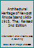 Architectural Heritage of Newport Rhode Island 1960-1915, The; Revised 2nd Edition B000KW9PLS Book Cover