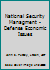National Security Managment - Defense Economic Issues B000E7RXIG Book Cover