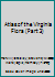Atlas of the Virginia Flora (Part 3) B000HVRO8S Book Cover