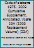 Code of alabama 1975, 2009 Cumulative Supplement, Annotated, Volume 23A (2003 Replacement Volume) (23A) B003B6QNZG Book Cover