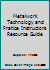 Metalwork Technology and Pratice Instructors Resource Guide 0026764709 Book Cover