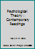 Psychological Theory : Contemporary Readings B000E48NI8 Book Cover
