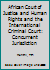 African Court of Justice and Human Rights and the International Criminal Court: Concurrent Jurisdiction 1857439686 Book Cover