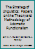 The Strategy of Linguistics: Papers on the Theory and Methodology of Axiomatic Functionalism 070730248X Book Cover