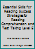 Essential Skills for Reading Success Strategies for Reading Comprehension and Test Taking Level E 1583809945 Book Cover