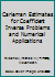 Carleman Estimates for Coefficient Inverse Problems and Numerical Applications 3110627493 Book Cover