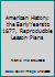 American History: the Early Years to 1877, Reproducible Lesson Plans 0028223152 Book Cover