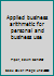 Applied Business Arithmetic for Personal and Business Use B001R9TLN0 Book Cover