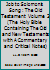 Job to Solomon's Song : The Old Testament Volume 3 (The Holy Bible Containing The Old and New Testaments with A Commentary and Critical Notes) B000B78BO4 Book Cover