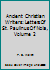 Ancient Christian Writers: Letters Of St. Paulinus Of Nola, Volume 2 B002K7O1QU Book Cover