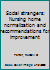 Social strangers: Nursing home normalization and recommendations for improvement 1579810209 Book Cover