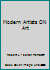 Modern Artists ON Art B002NT9FMU Book Cover