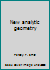 New Analytic Geometry Revised Edition B00085JCD8 Book Cover