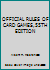 OFFICIAL RULES OF CARD GAMES,55TH EDITION B00C5PZKNK Book Cover