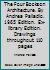 The Four Books on Architecture. By Andrea Palladio. 1965 Edition. Ex-library Edition. Drawings throughout. 110 pages B004RQ99SW Book Cover