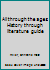 ALL THROUGH THE AGES HISTORY THROUGH LITERATURE GUIDE B0006RHM9E Book Cover