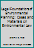 Legal Foundations of Environmental Planning: Cases and Materials on Environmental Law B0027GAUG4 Book Cover