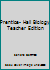 Prentice- Hall Biology Teacher Edition 013696625X Book Cover