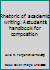 Rhetoric of Academic Writing: A Student's Handbook for Composition 0536590990 Book Cover