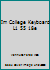 Im College Keyboard L1 55 18e 084005338X Book Cover