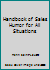Handbook of Sales Humor for All Situations B00HPZT2R0 Book Cover