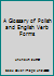 A Glossary of Polish and English Verb Forms 8301012323 Book Cover