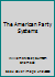 The American Party Systems B000GR5XTK Book Cover