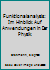 Funktionalanalysis: Im Hinblick auf Anwendungen in der Physik 3658217294 Book Cover