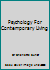 Psychology For Contemporary Living B0006BW85S Book Cover
