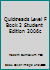 QUICKREADS LEVEL F BOOK 2 STUDENT EDITION 2006C 0765272083 Book Cover
