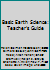 Basic Earth Science: Teacher's Guide B002YZ68QE Book Cover