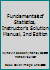 Fundamentals of Statistics, Instructor's Solution Manual, 2nd Edition 0131570021 Book Cover