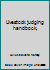 Livestock judging handbook, B0007F7J48 Book Cover