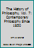 The History of Philosophy, Vol. 7: Contemporary Philosophy Since 1850 B000MPO6PI Book Cover